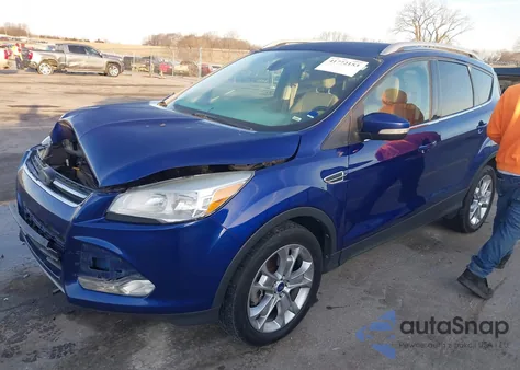 2014 Ford Escape Titanium из США, поврежденный, VIN 1FMCU9JX4EUD30964
